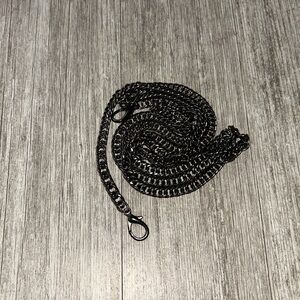 Purse replacement chain in color gunmetal